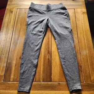 Lands‎ End Leggings Gray XS Petite Cotton Spandex Comfort Waist